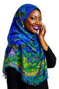 Van Gogh scarf/hijab