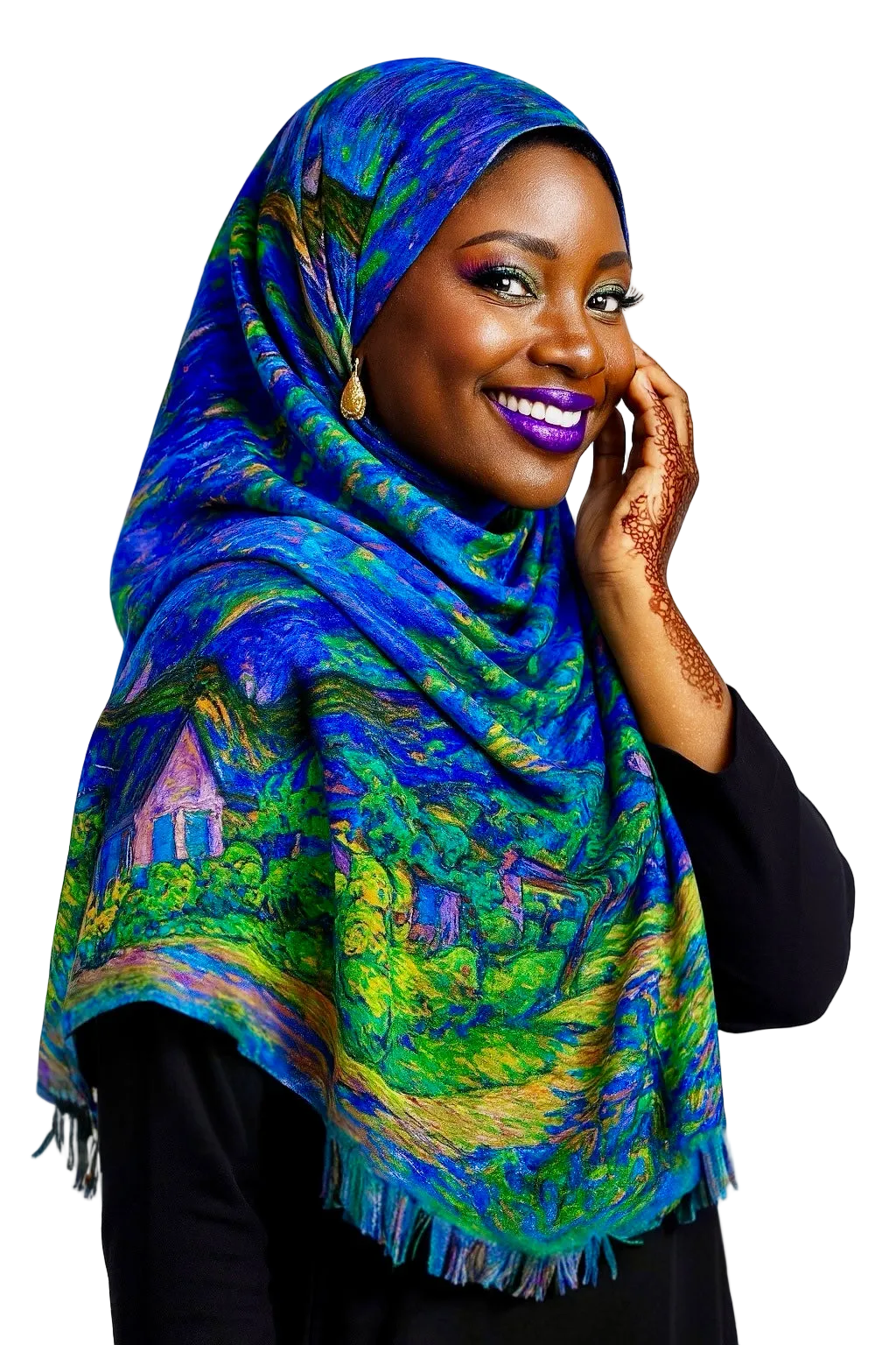 Van Gogh scarf/hijab