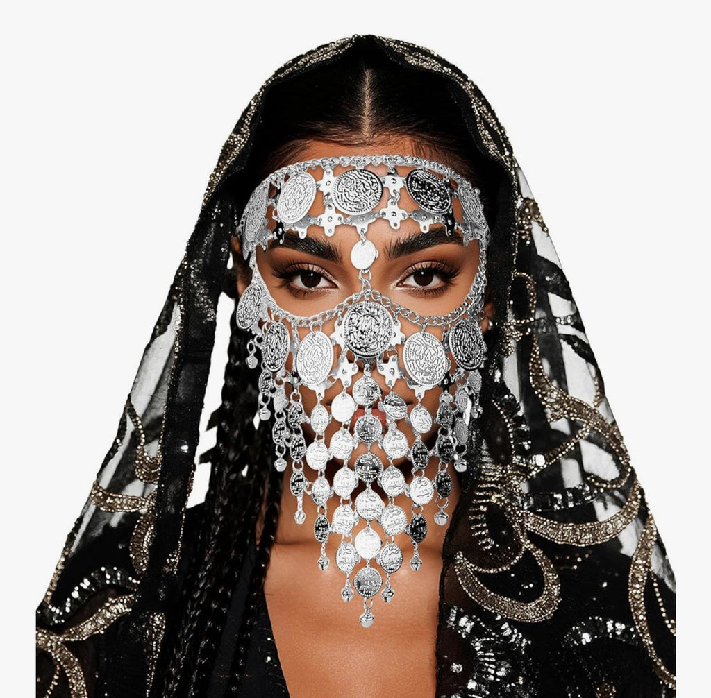 Face jewelry/fave veil