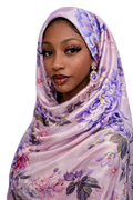 Purple blush scarf/hijab
