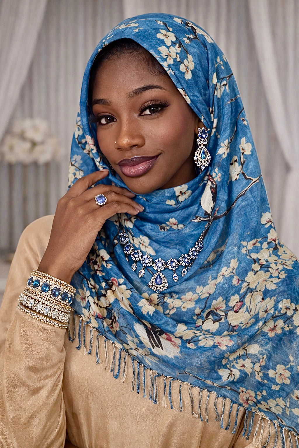Bird bliss hijab/scarf