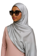 Lina & Lily Satin Hijab Head Scarf Shawl Wrap (18 colors)