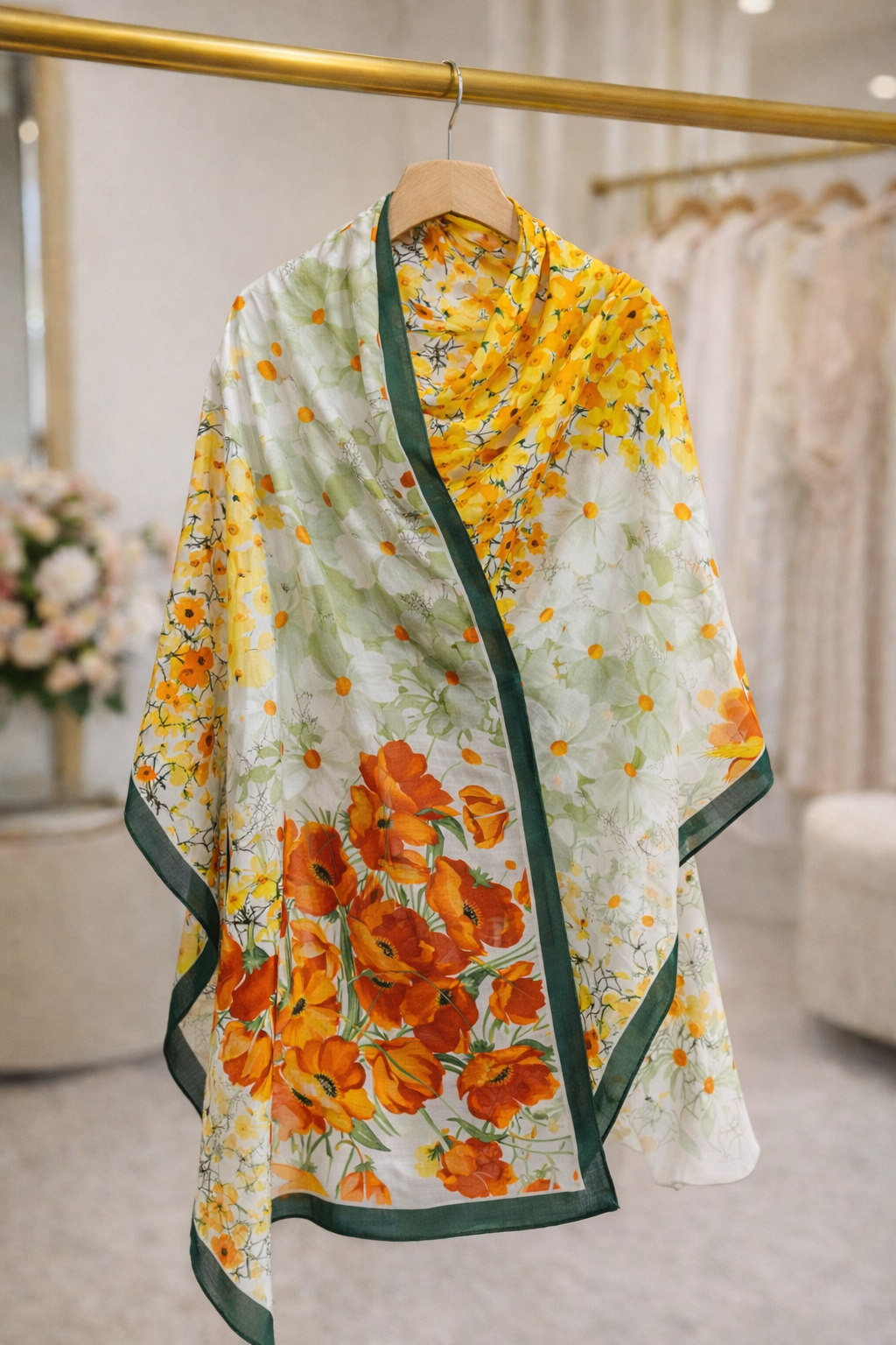 Sunny flower hijab