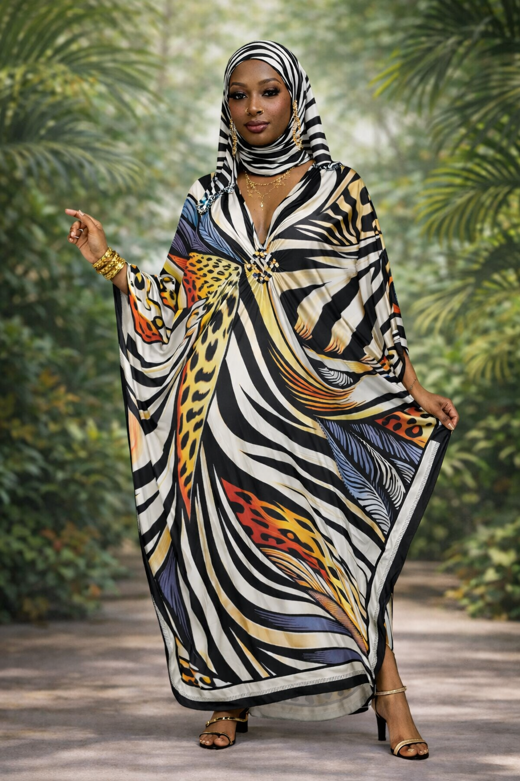 In the wild Kaftan