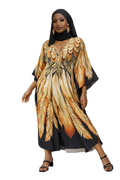 Golden feather Kaftan