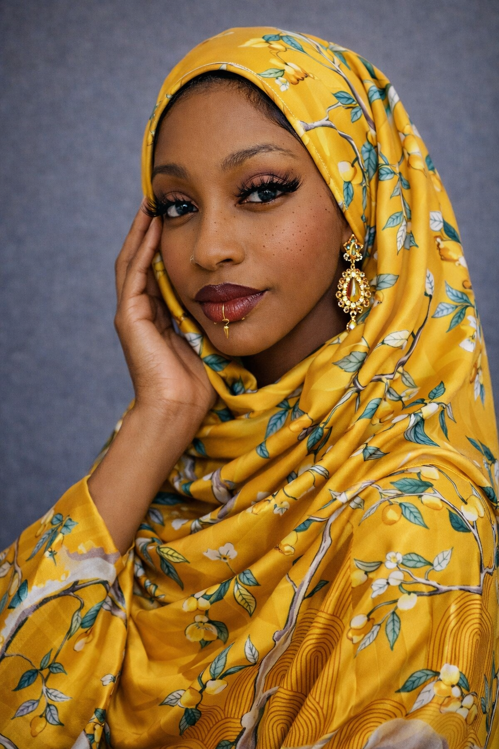 Sunny gardens scarf/hijab