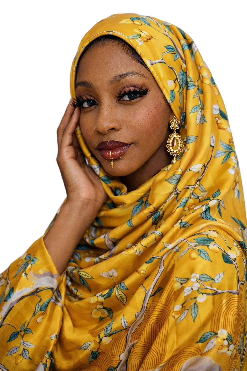 Sunny gardens scarf/hijab