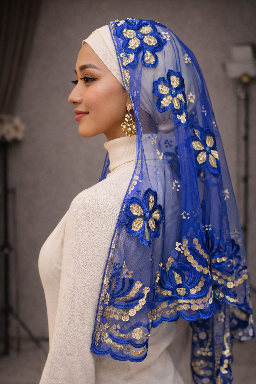 Luxury veils EID fashion pieces