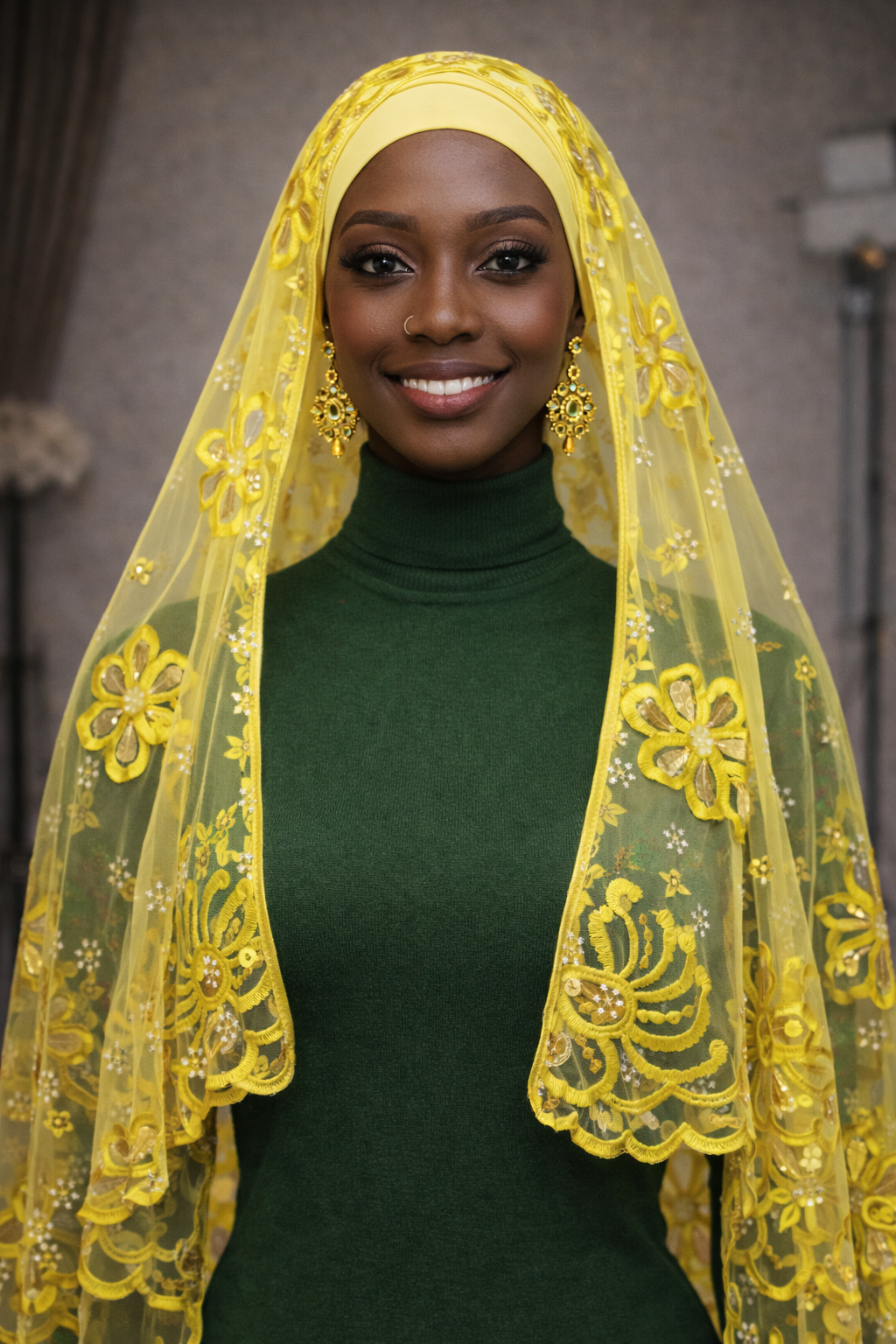 Luxury veils EID fashion pieces