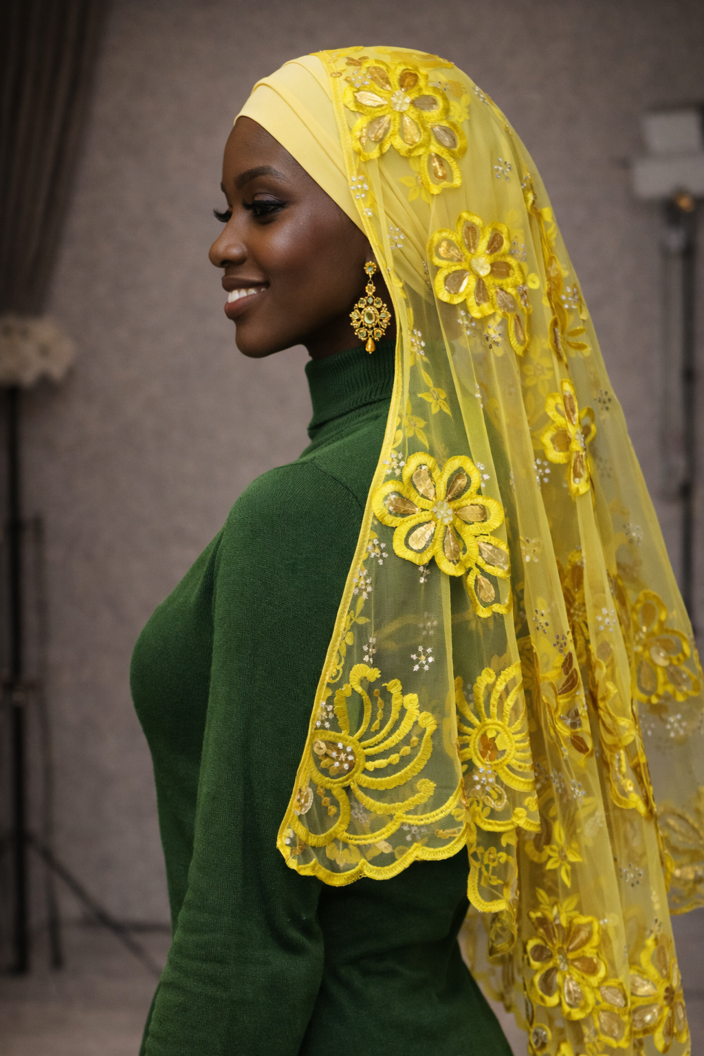 Luxury veils EID fashion pieces
