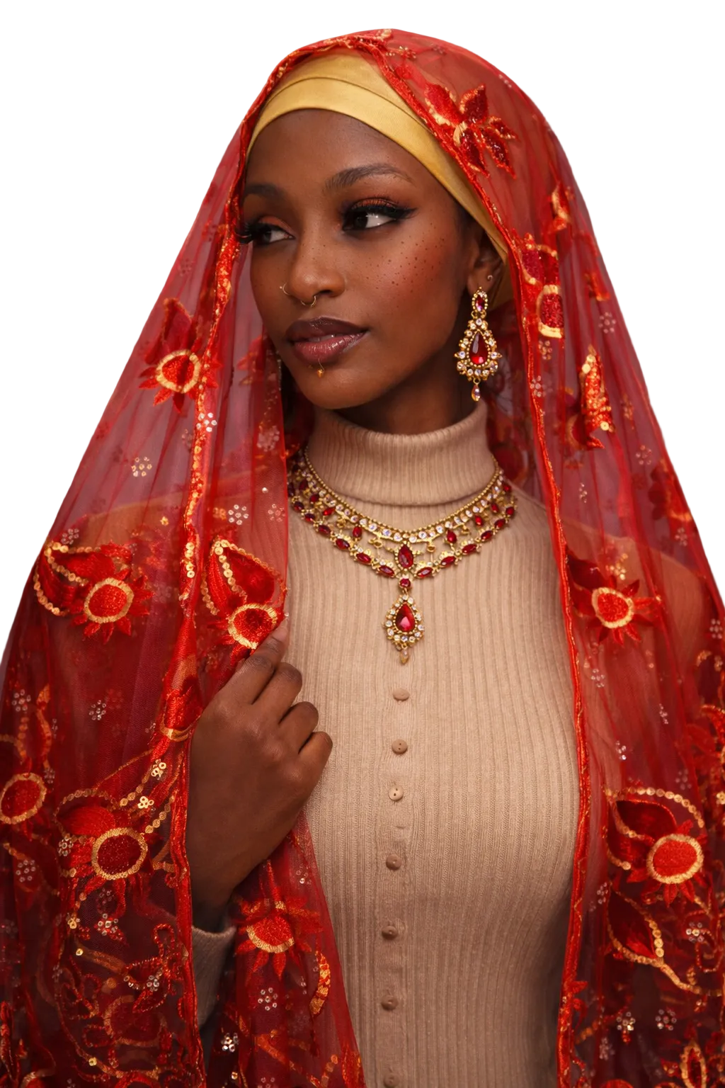 Luxury veils EID fashion pieces