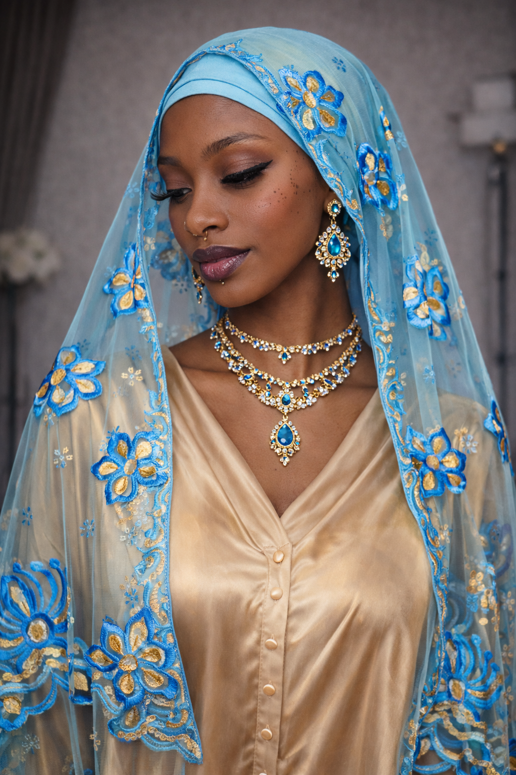 Luxury veils EID fashion pieces